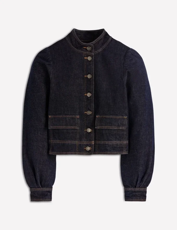 Topstitch Denim Jacket Indigo Topstitch Denim Jacket Indigo