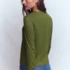 Topstitched Pocket Shirt Woodland Green Topstitched Pocket Shirt Woodland Green