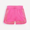 Towelling Embroidered Shorts Sorbet Pink Embroidery Towelling Embroidered Shorts Sorbet Pink Embroidery