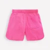 Towelling Embroidered Shorts Sorbet Pink Embroidery Towelling Embroidered Shorts Sorbet Pink Embroidery