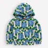 Towelling Pop-over Hoody Calico White Turtles Towelling Pop-over Hoody Calico White Turtles