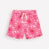 Towelling Ruffle Shorts Festival Pink Giant Daisy Towelling Ruffle Shorts Festival Pink Giant Daisy