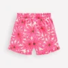 Towelling Ruffle Shorts Festival Pink Giant Daisy Towelling Ruffle Shorts Festival Pink Giant Daisy
