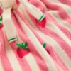 Towelling Ruffle Shorts Strawberry Stripe Towelling Ruffle Shorts Strawberry Stripe