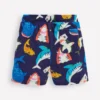 Towelling Shorts Navy Sharks Towelling Shorts Navy Sharks