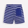 Towelling Shorts Sapphire Blue and Ivory Towelling Shorts Sapphire Blue and Ivory