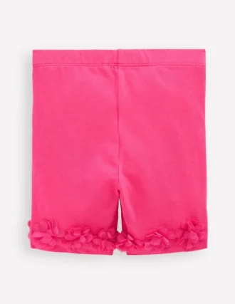 Tulle Hem Shorts Flamingo Pink