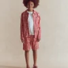 Twill Jacket Red Gingham Twill Jacket Red Gingham