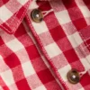 Twill Jacket Red Gingham Twill Jacket Red Gingham