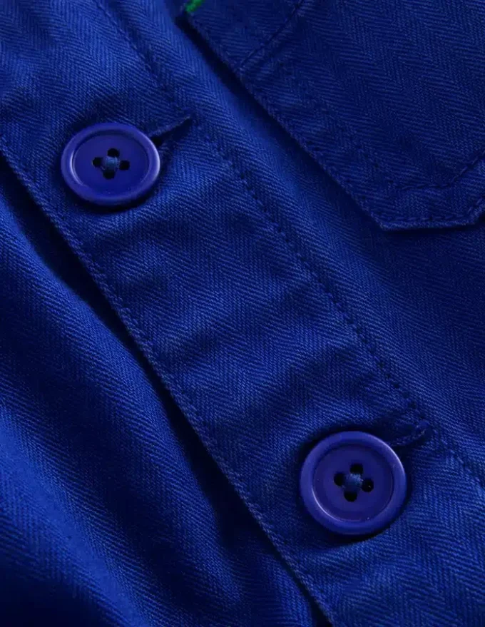 Twill Jacket Sodalite Blue Twill Jacket Sodalite Blue