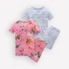 Twin Pack Short Pajamas Pink Unicorn Twin Pack Short Pajamas Pink Unicorn