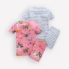Twin Pack Short Pajamas Pink Unicorn Twin Pack Short Pajamas Pink Unicorn