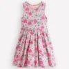 Twirly Jersey Dress Pink Floral Twirly Jersey Dress Pink Floral