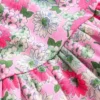 Twirly Jersey Dress Pink Floral Twirly Jersey Dress Pink Floral
