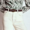 Twist Buckle Belt Brown Twist Buckle Belt Brown