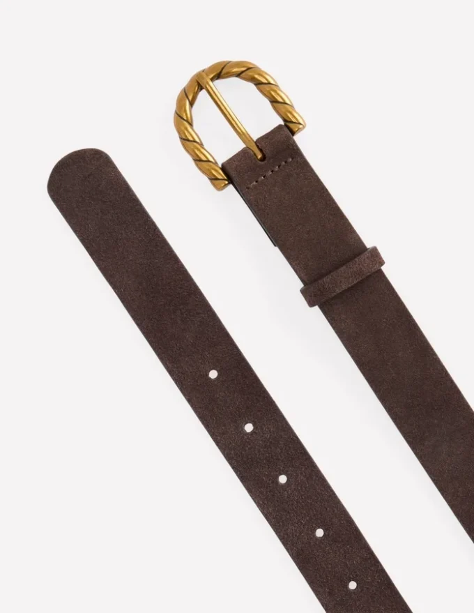 Twist Buckle Belt Brown Twist Buckle Belt Brown