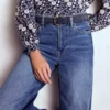 Twist Buckle Belt Navy Twist Buckle Belt Navy