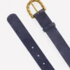 Twist Buckle Belt Navy Twist Buckle Belt Navy