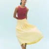 Valentina Linen Skirt Buttercream Valentina Linen Skirt Buttercream