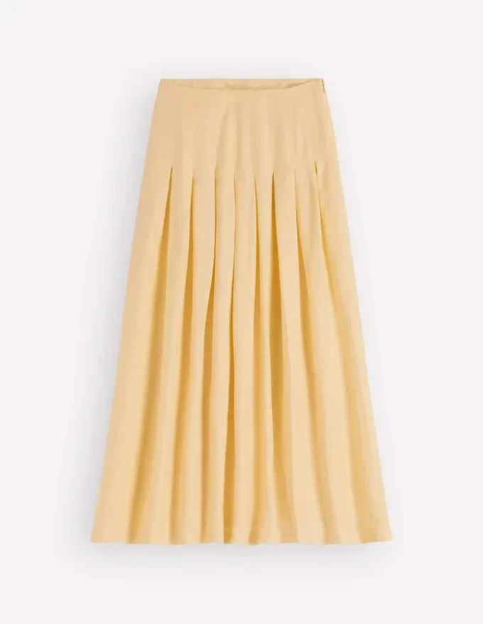 Valentina Linen Skirt Buttercream Valentina Linen Skirt Buttercream