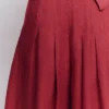 Valentina Linen Skirt Rich Chestnut Valentina Linen Skirt Rich Chestnut