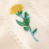 Valeria Crochet Trim Jumper Warm Ivory , Embroidery Valeria Crochet Trim Jumper Warm Ivory , Embroidery