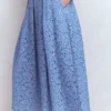 Verity Lace Skirt Cornflower Blue Verity Lace Skirt Cornflower Blue