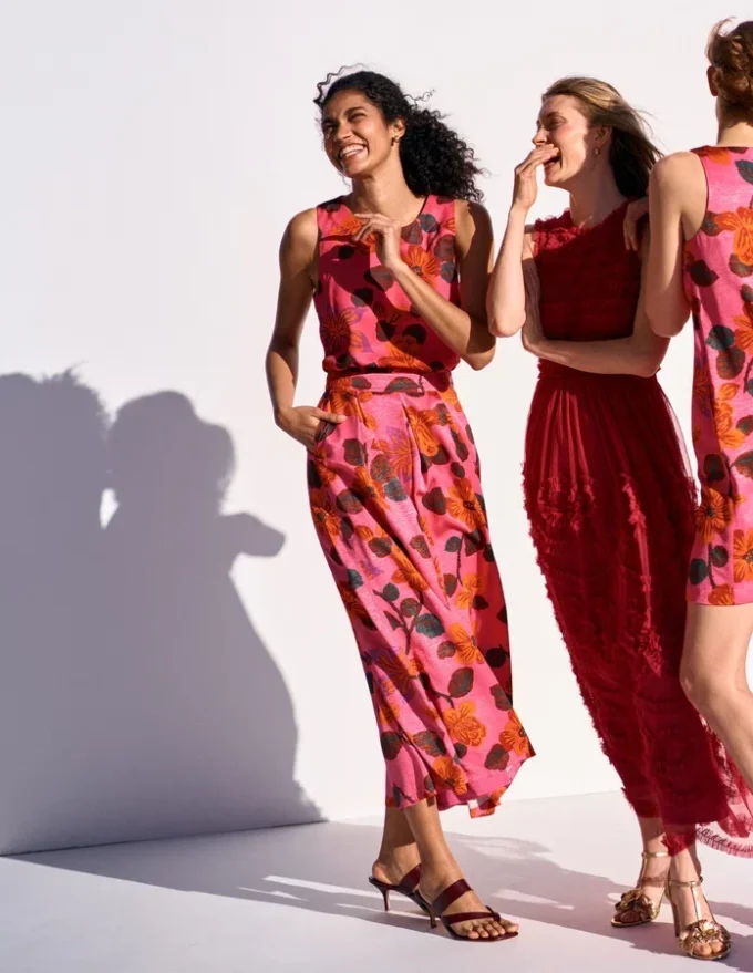 Verity Maxi Skirt Pink, Elaborate Blossom Verity Maxi Skirt Pink, Elaborate Blossom