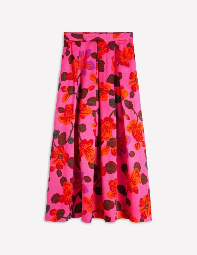 Verity Maxi Skirt Pink, Elaborate Blossom Verity Maxi Skirt Pink, Elaborate Blossom