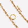 Vintage Twist Layer Necklace Gold Colour Vintage Twist Layer Necklace Gold Colour