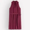 Viv Double Cloth Short Dress Deep Wisteria Viv Double Cloth Short Dress Deep Wisteria