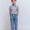 Warrior Knee Jeans Mid Blue Wash