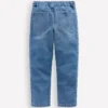 Warrior Knee Jeans Mid Blue Wash