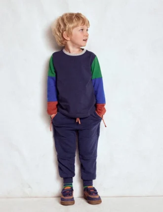 Warrior Knee Joggers College Navy