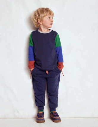 Warrior Knee Joggers College Navy