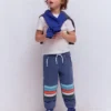Warrior Knee Joggers Starboard Blue Stripe Knee