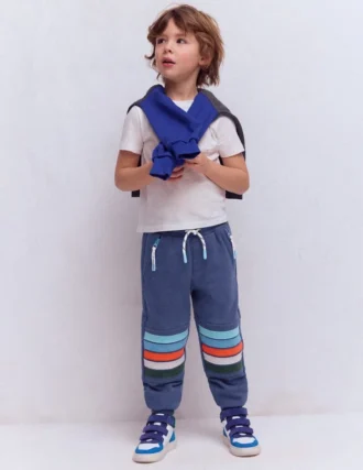 Warrior Knee Joggers Starboard Blue Stripe Knee