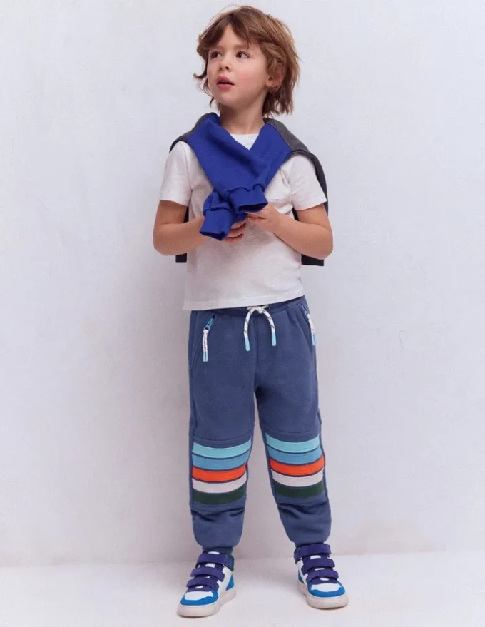 Warrior Knee Joggers Starboard Blue Stripe Knee