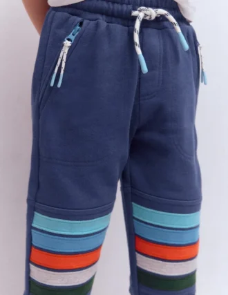 Warrior Knee Joggers Starboard Blue Stripe Knee