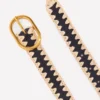 Whipstitch Classic Belt Navy/Ivory Whipstitch Classic Belt Navy/Ivory
