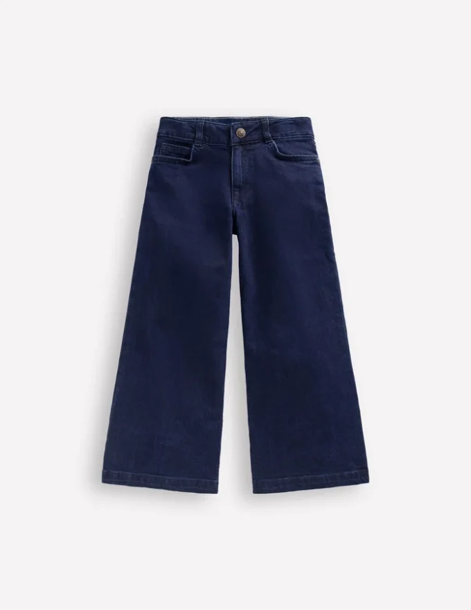 Wide Leg Jeans Dark Vintage Blue