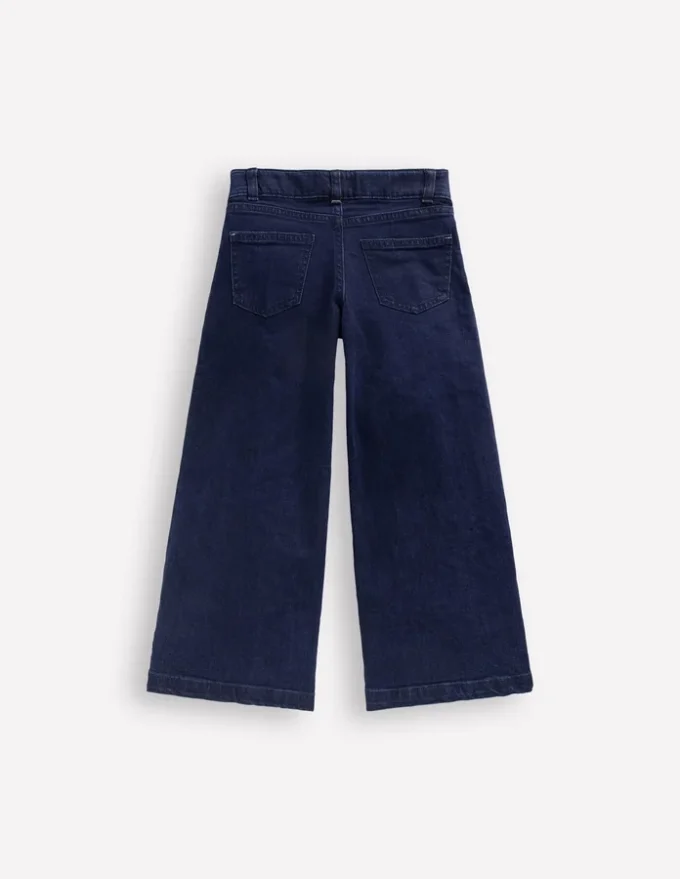 Wide Leg Jeans Dark Vintage Blue