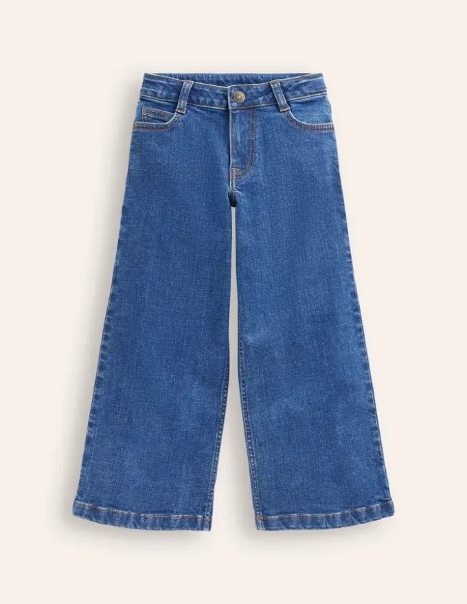 Wide Leg Jeans Mid Vintage Denim