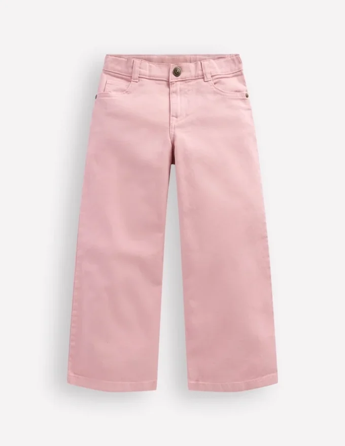 Wide Leg Jeans Pink