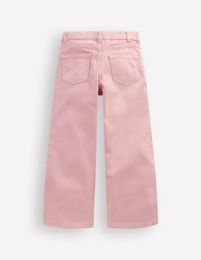Wide Leg Jeans Pink