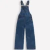 Wide Leg Overalls Denim