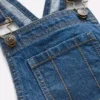Wide Leg Overalls Denim
