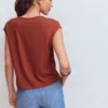 Willow Broderie T-shirt Burnt Orange Willow Broderie T-shirt Burnt Orange