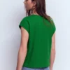 Willow Broderie T-shirt Fresh Green Willow Broderie T-shirt Fresh Green