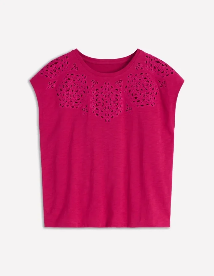Willow Broderie T-shirt Granita Willow Broderie T-shirt Granita